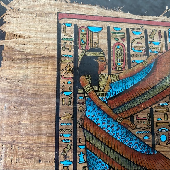 Egyptian Papyrus Hieroglyphics Wall Art Decor - Picture 11 of 12